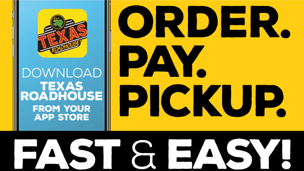 Texas Roadhouse Mobile App ordering