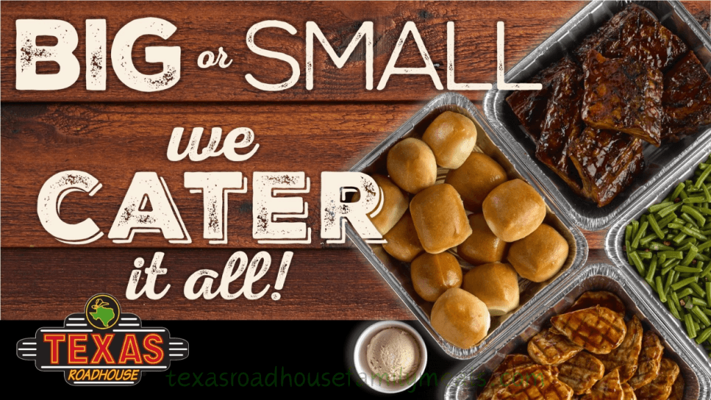 Texas Roadhouse Catering Combo Menu
