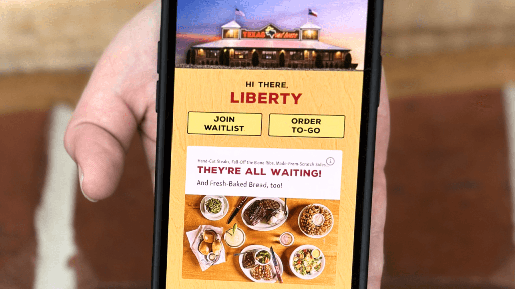Does Texas Roadhouse have an app?