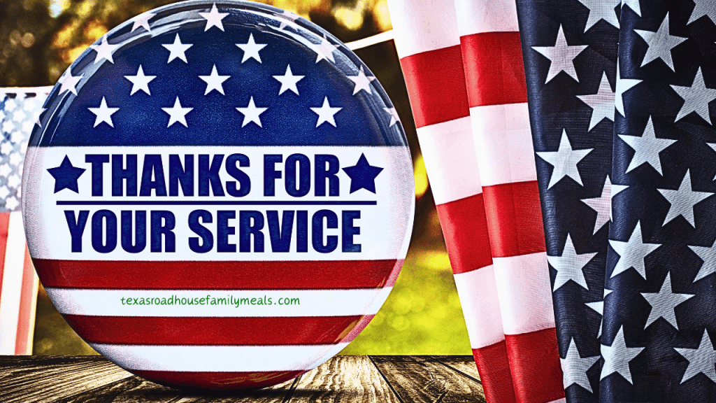 Texas Roadhouse Veterans Day deal